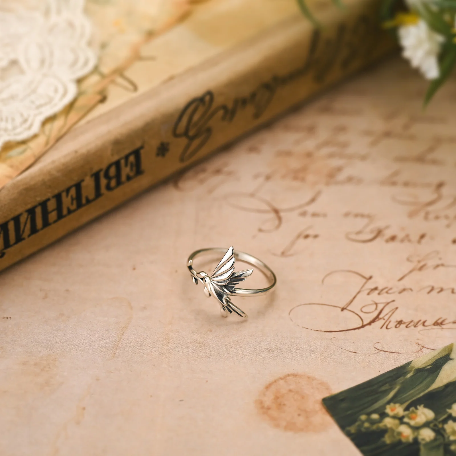 Elegance In Flight: The Dragonfly Ring