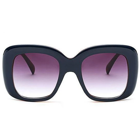 Elegant Tortoise Shell Square Sunglasses