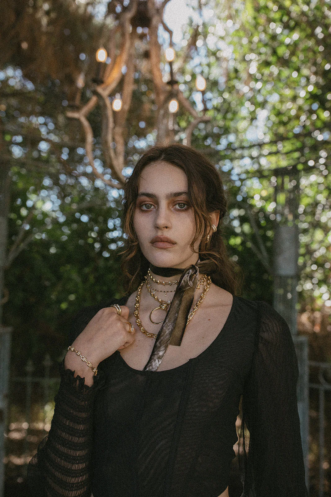 Elegant Droplet Charm Necklace