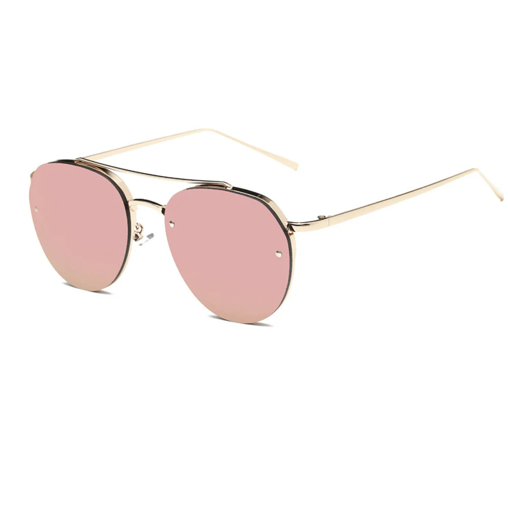 Chic Metal Frame Sunglasses