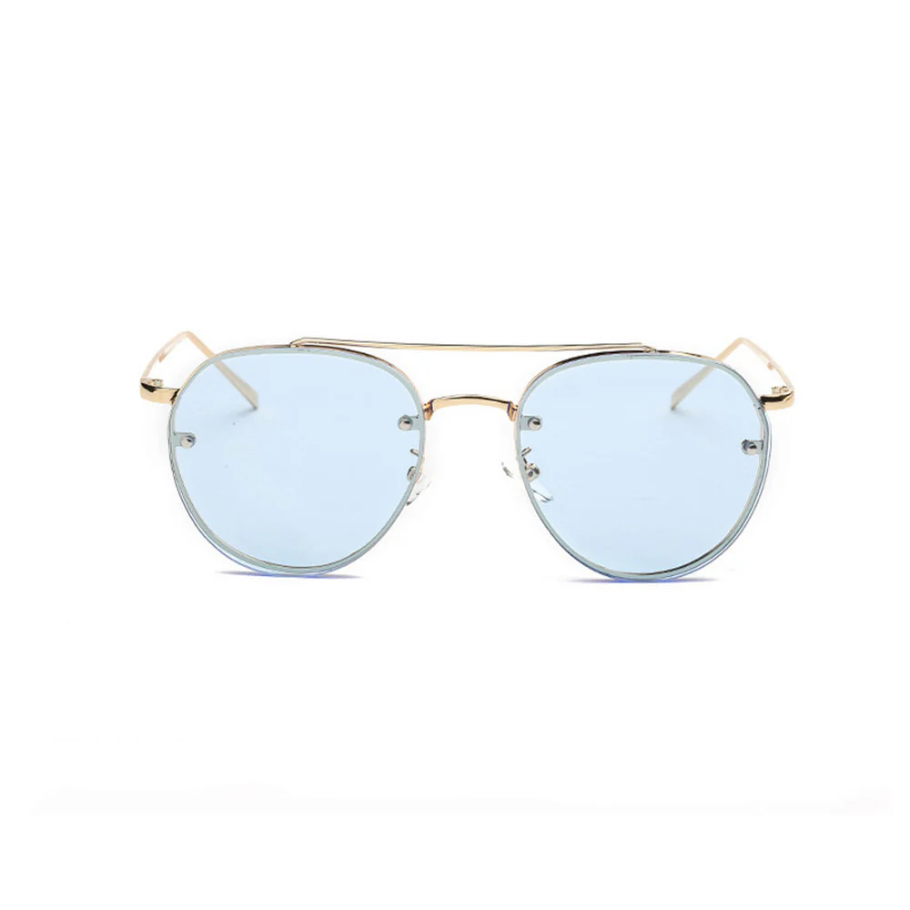 Chic Metal Frame Sunglasses
