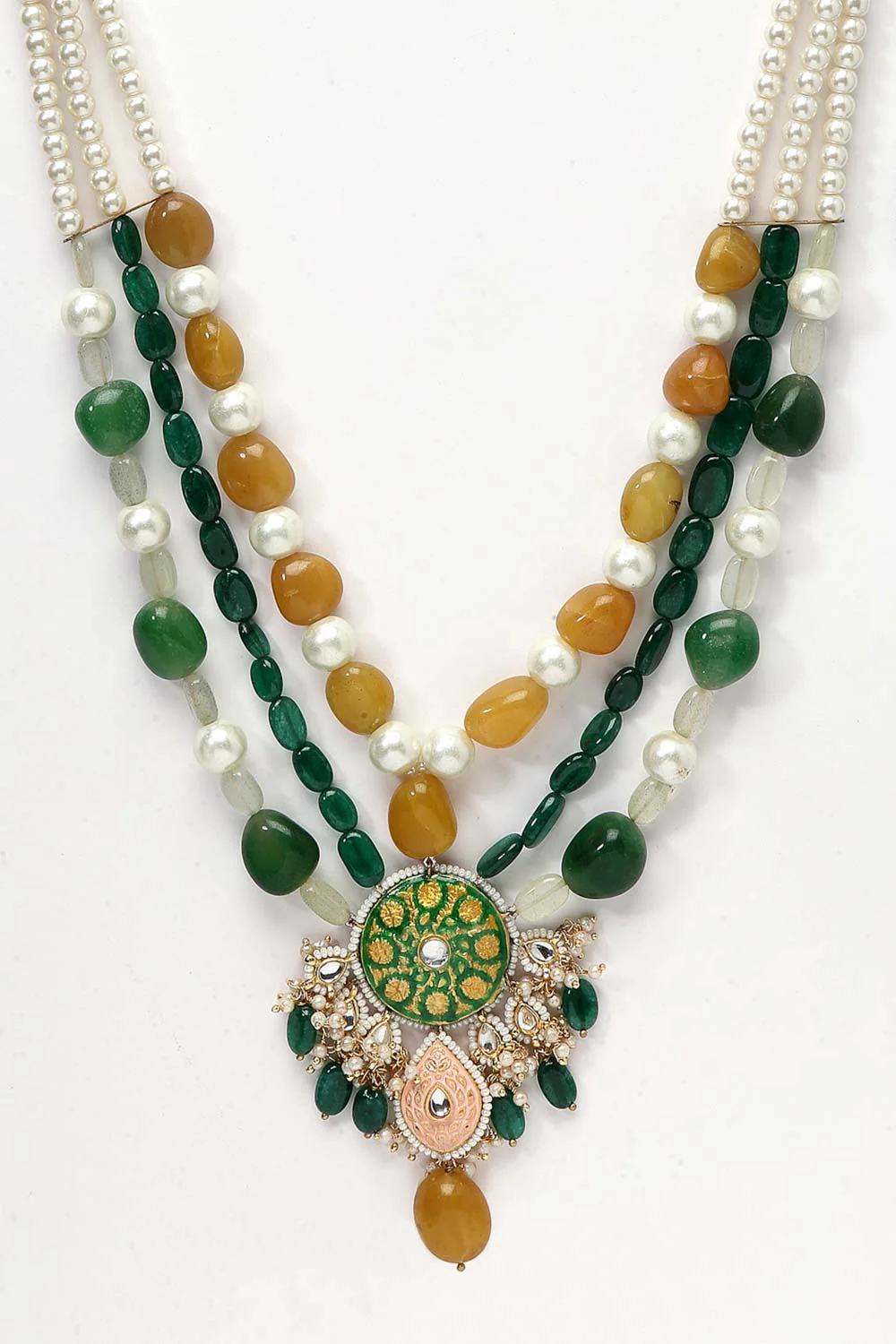 Elegance Gemstone Layered Necklace