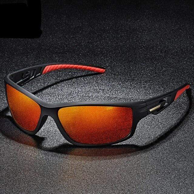Dynamic Red Tinted Sunglasses