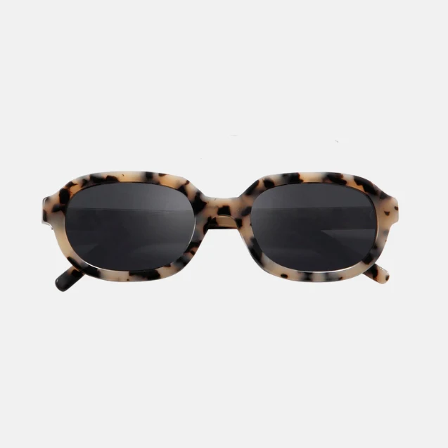 Retro Oval Frame Sunglasses