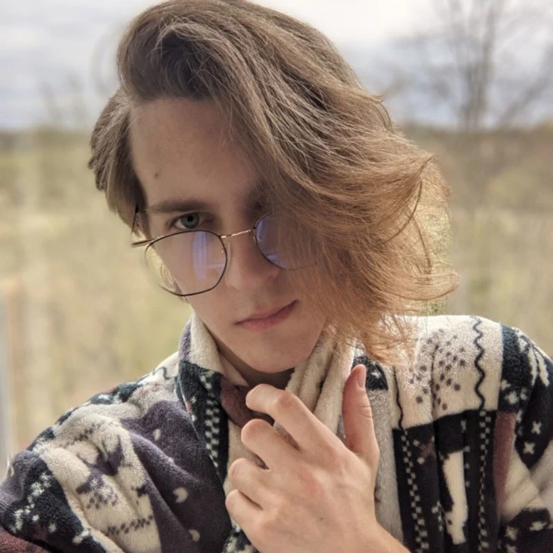 Stylish Round Frame Glasses